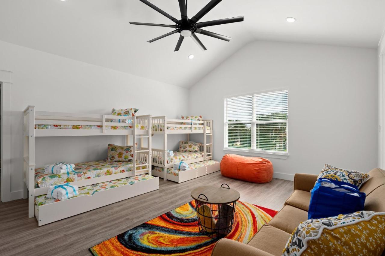 Brand New Expansive Coastal W/ Custom Furnishings Sleeps 15 Panama City Beach